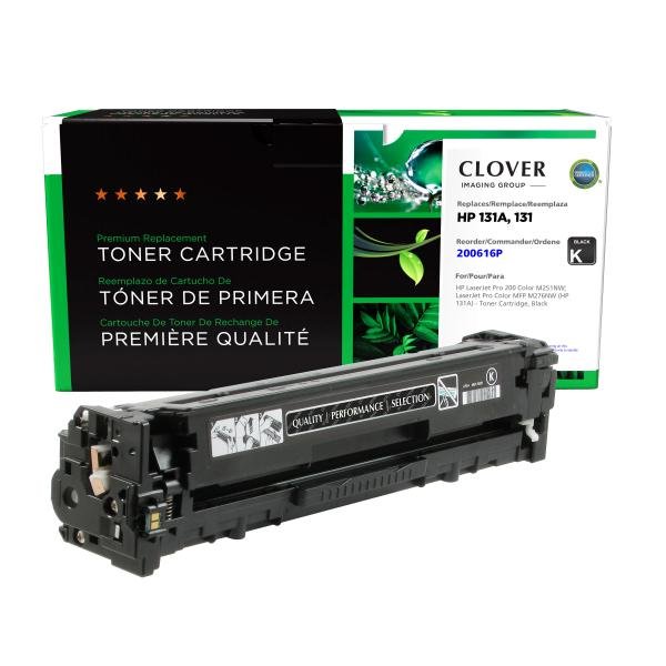 Clover Imaging Remanufactured Black Toner Cartridge for HP 131A (CF210A)