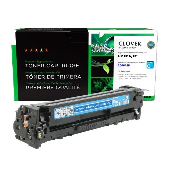 Clover Imaging Remanufactured Cyan Toner Cartridge for HP 131A (CF211A)