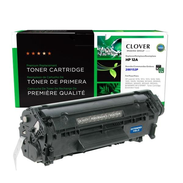 Clover Imaging Remanufactured Extended Yield Toner Cartridge for HP Q2612A