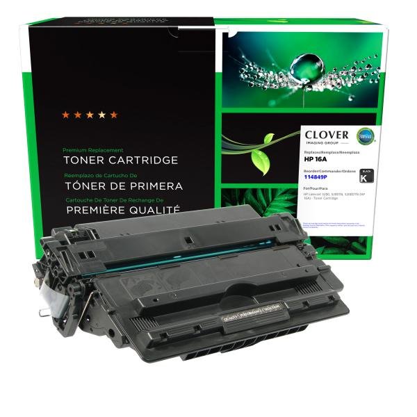 Clover Imaging Remanufactured Toner Cartridge for HP 16A (Q7516A)