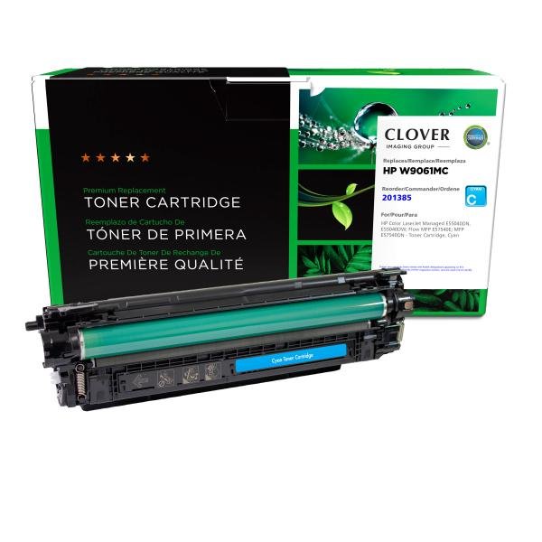 Clover Imaging Remanufactured Cyan Toner Cartridge for HP W9061MC
